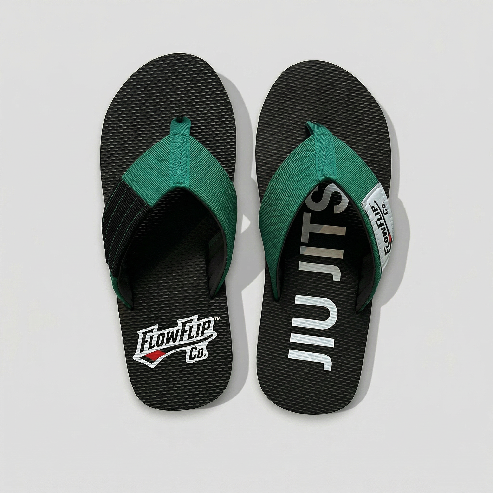 Green Belt Jiu Jitsu Flip Flops