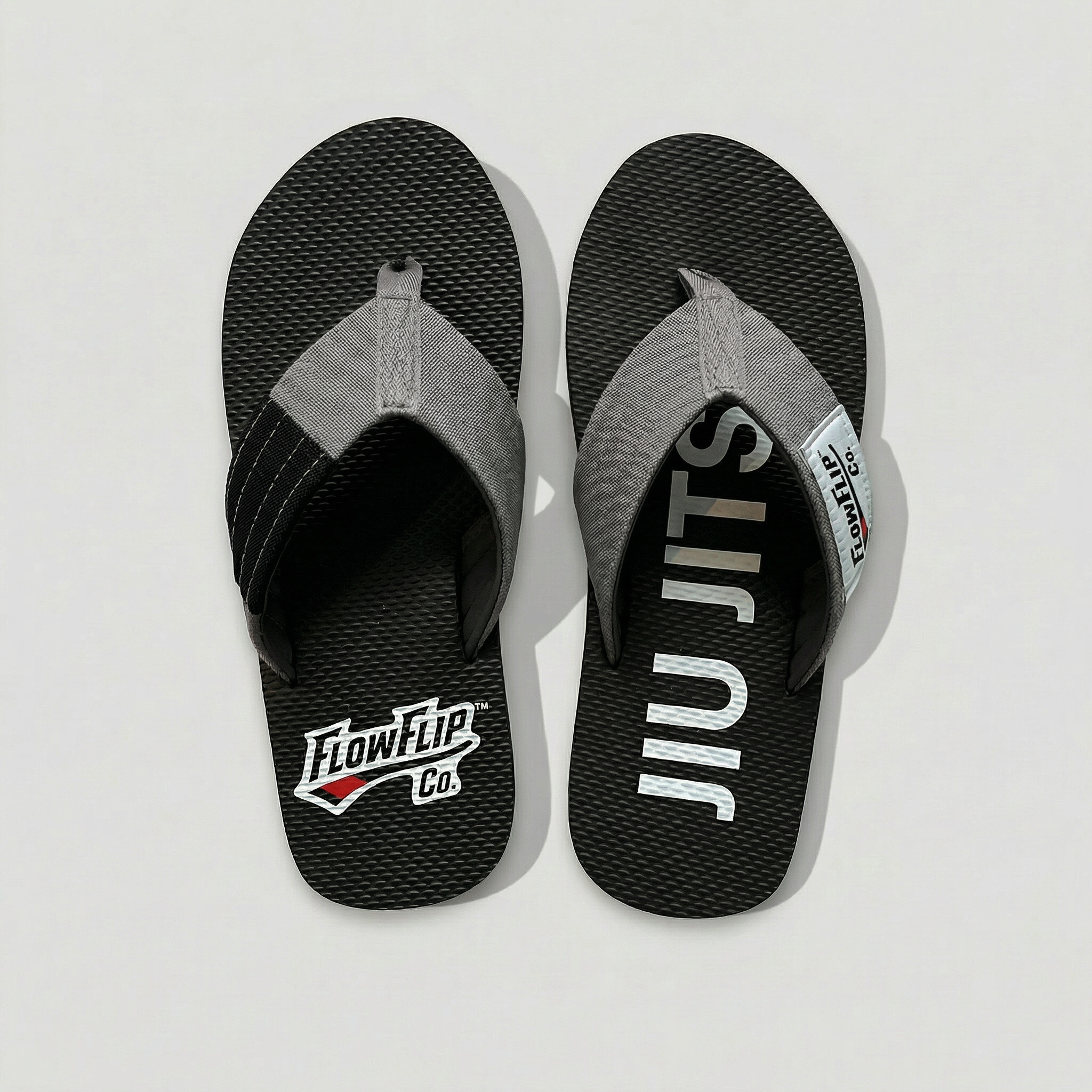 Grey Belt Jiu Jitsu Flip Flops