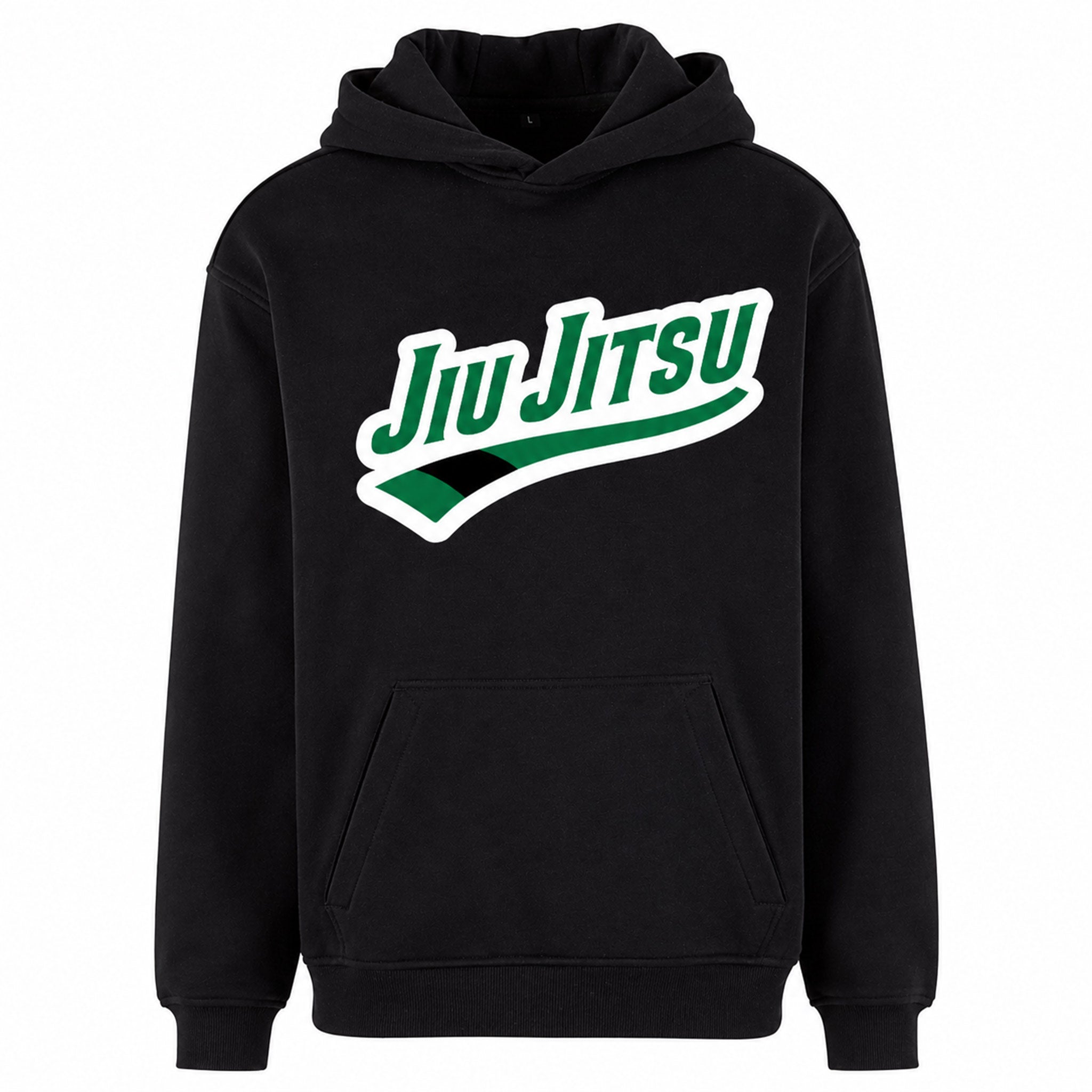 Green Belt Jiu Jitsu Hoodie