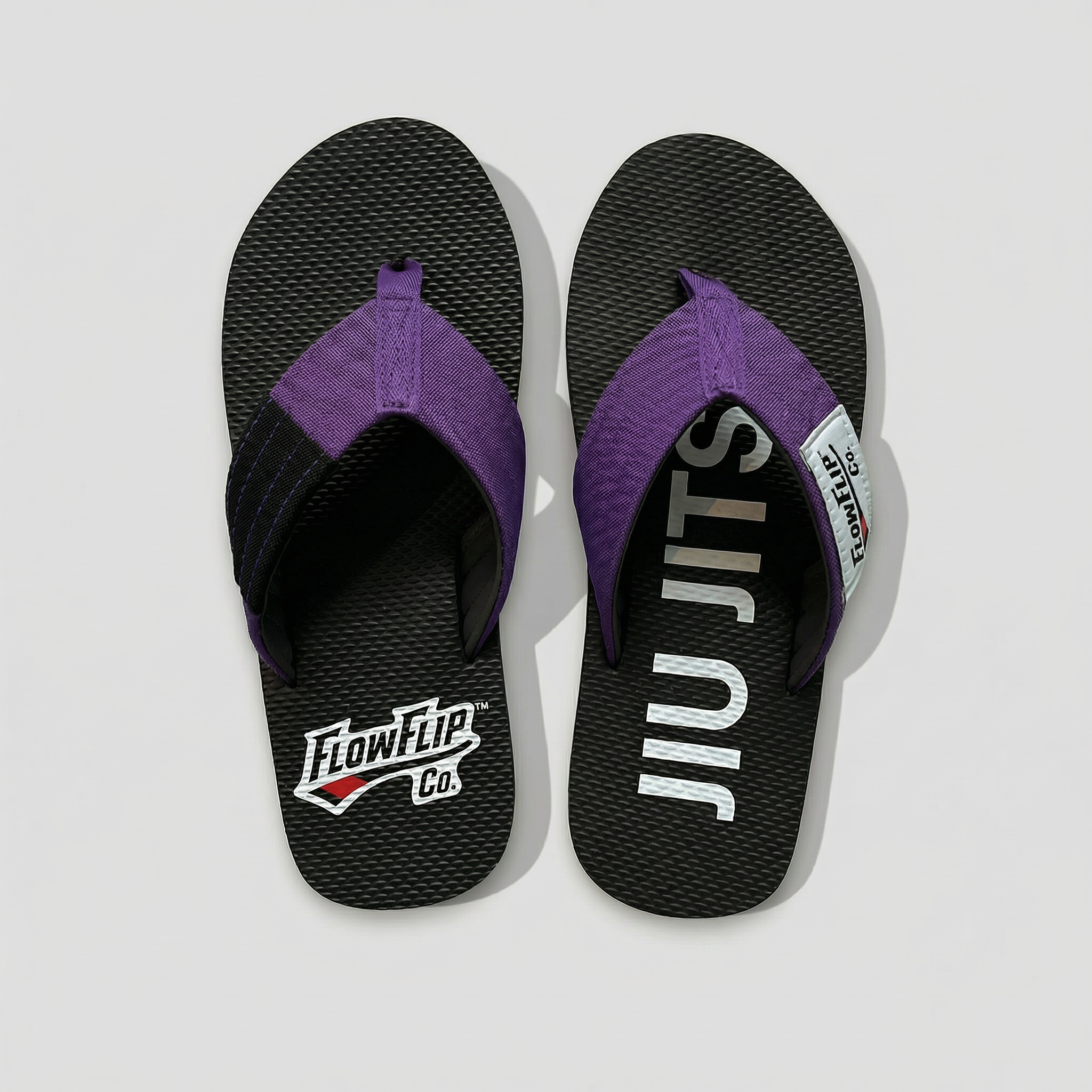 Purple Belt Jiu Jitsu Flip Flops