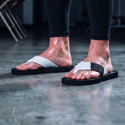 Adult White Belt BJJ Flip Flops