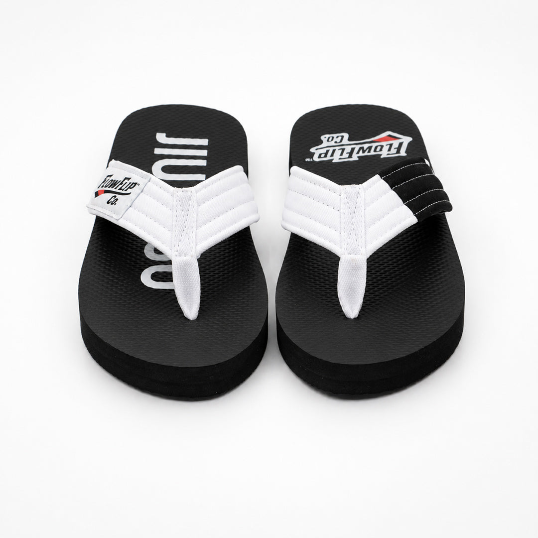 Adult White Belt BJJ Flip Flops
