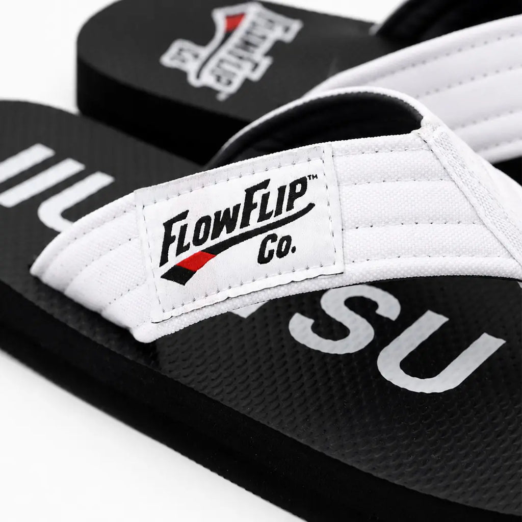 Adult White Belt BJJ Flip Flops