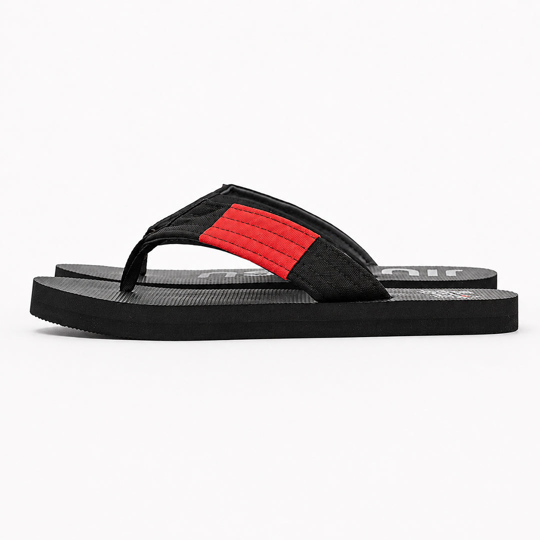 Black Belt BJJ Flip Flops
