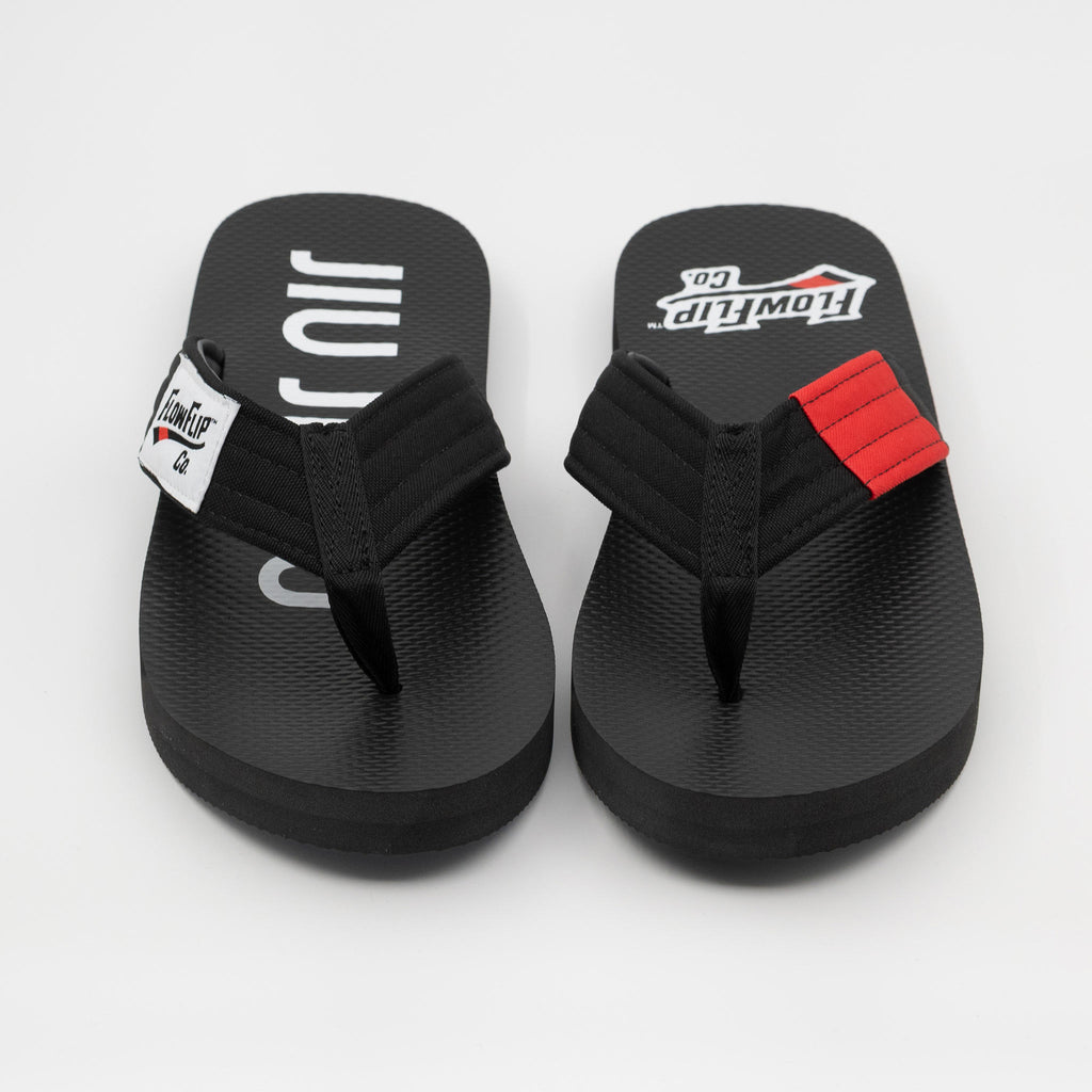 Black Belt Jiu Jitsu Flip Flops