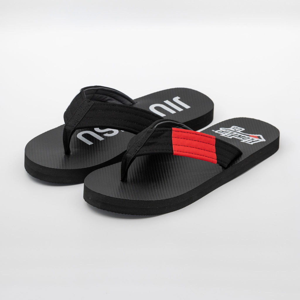Black Belt Jiu Jitsu Flip Flops