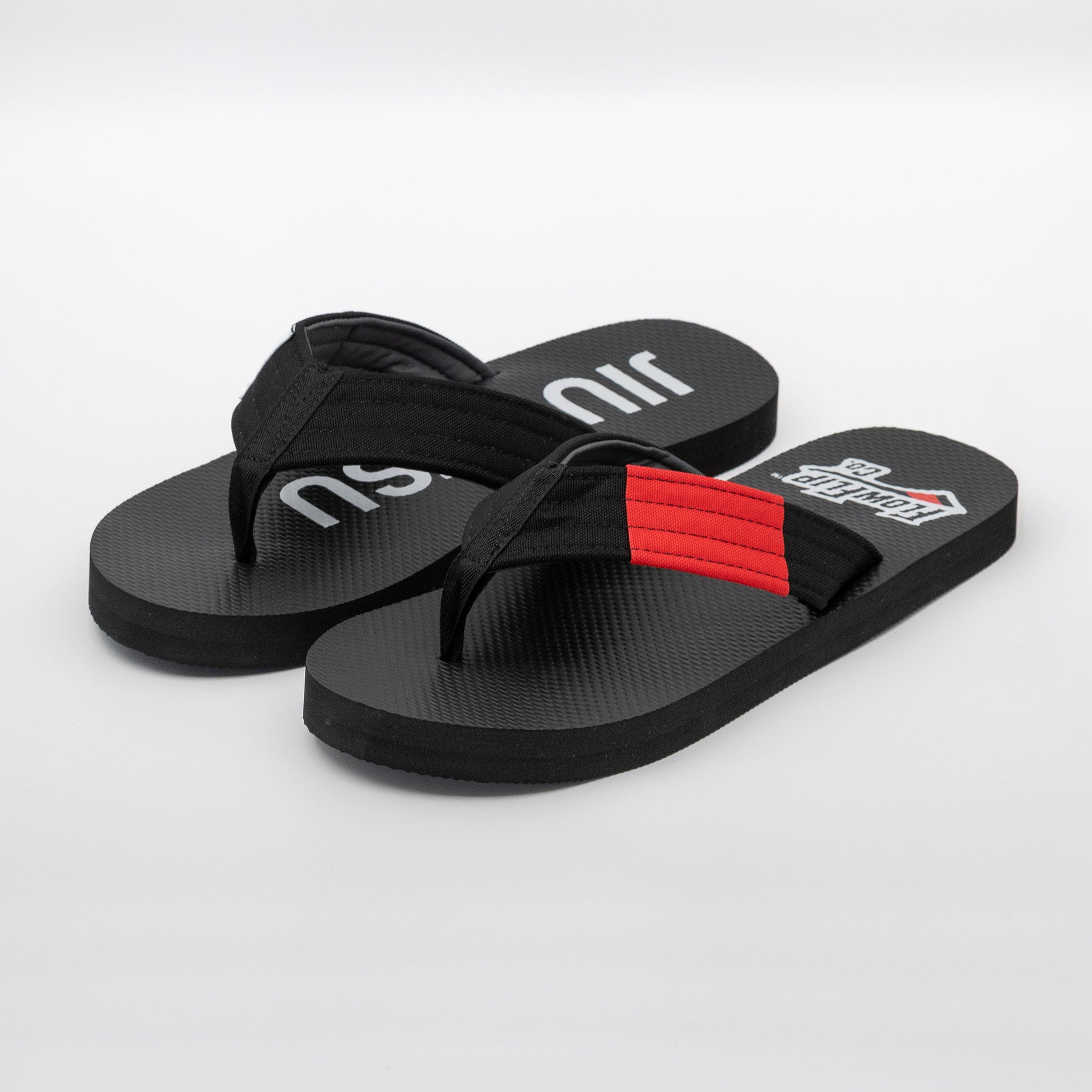 Black Belt Jiu Jitsu Flip Flops