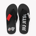 Black Belt BJJ Flip Flops