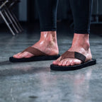 Chanclas de jiu-jitsu brasileño (BJJ) de cinturón marrón