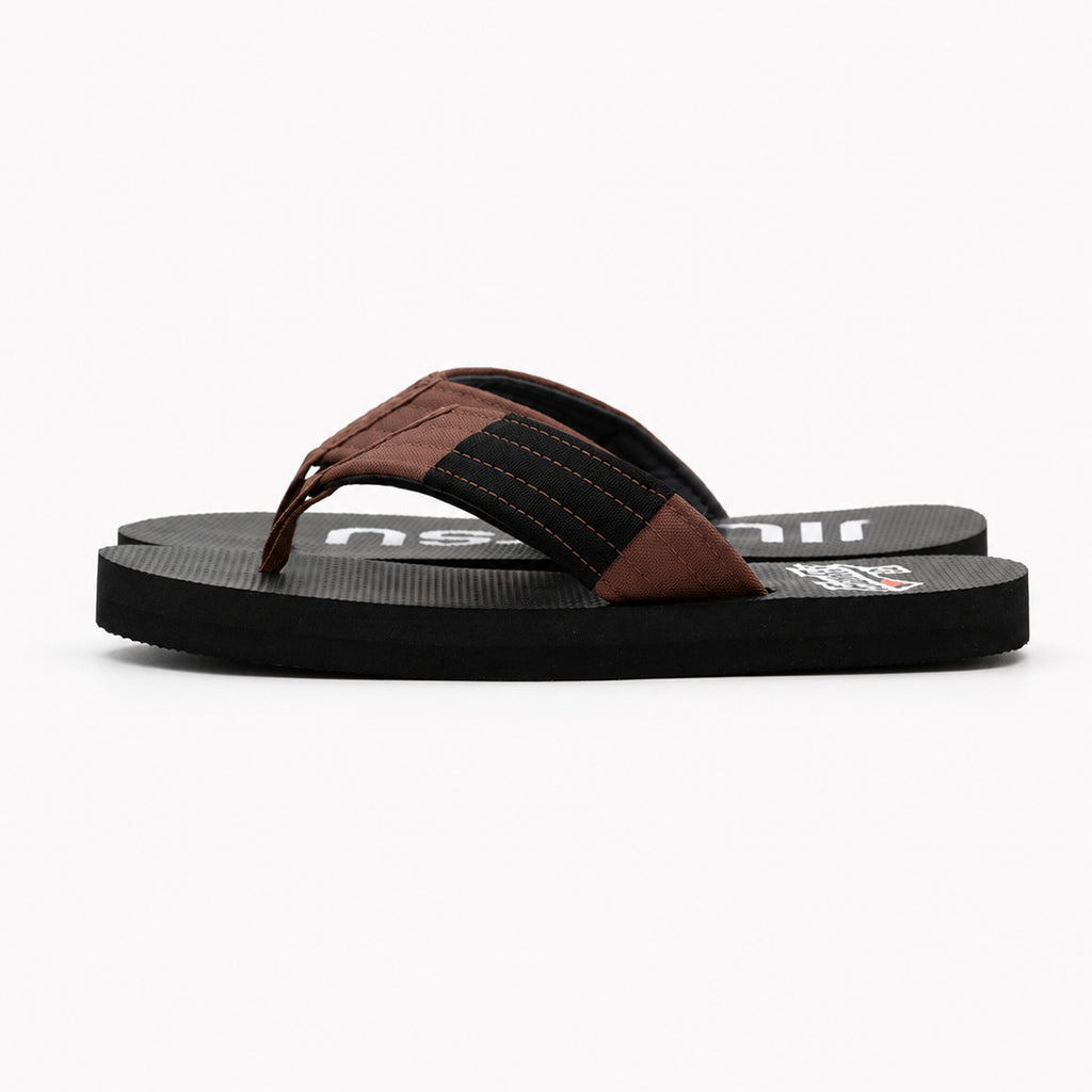 Chanclas de jiu-jitsu brasileño (BJJ) de cinturón marrón