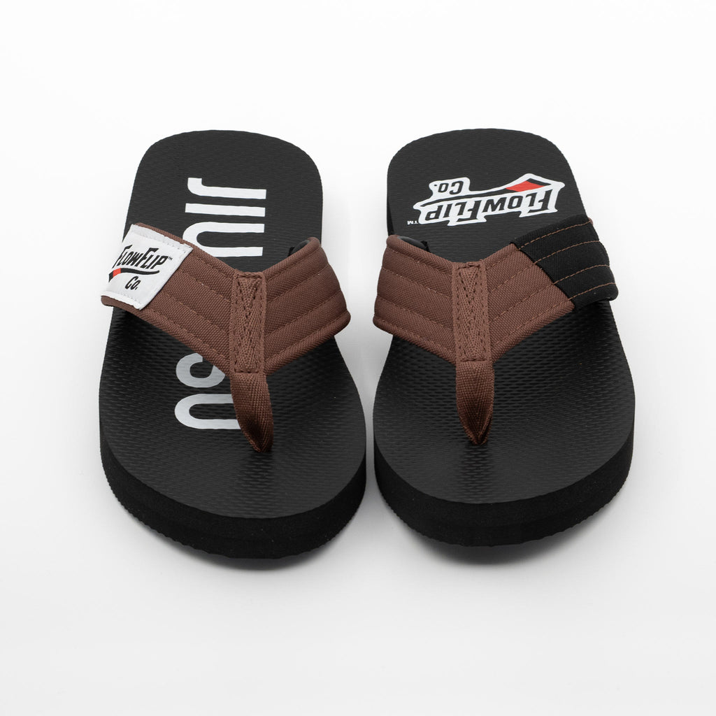 Brown Belt Jiu Jitsu Flip Flops