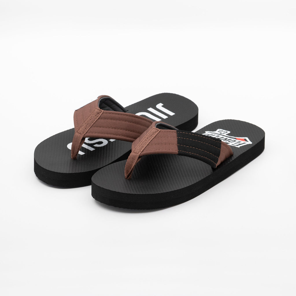 Brown Belt Jiu Jitsu Flip Flops