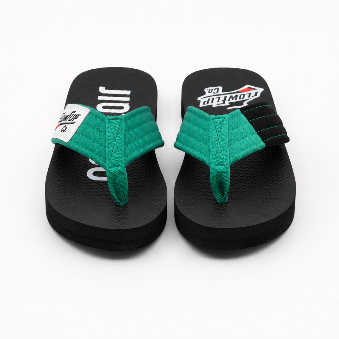 Green Belt BJJ Flip Flops