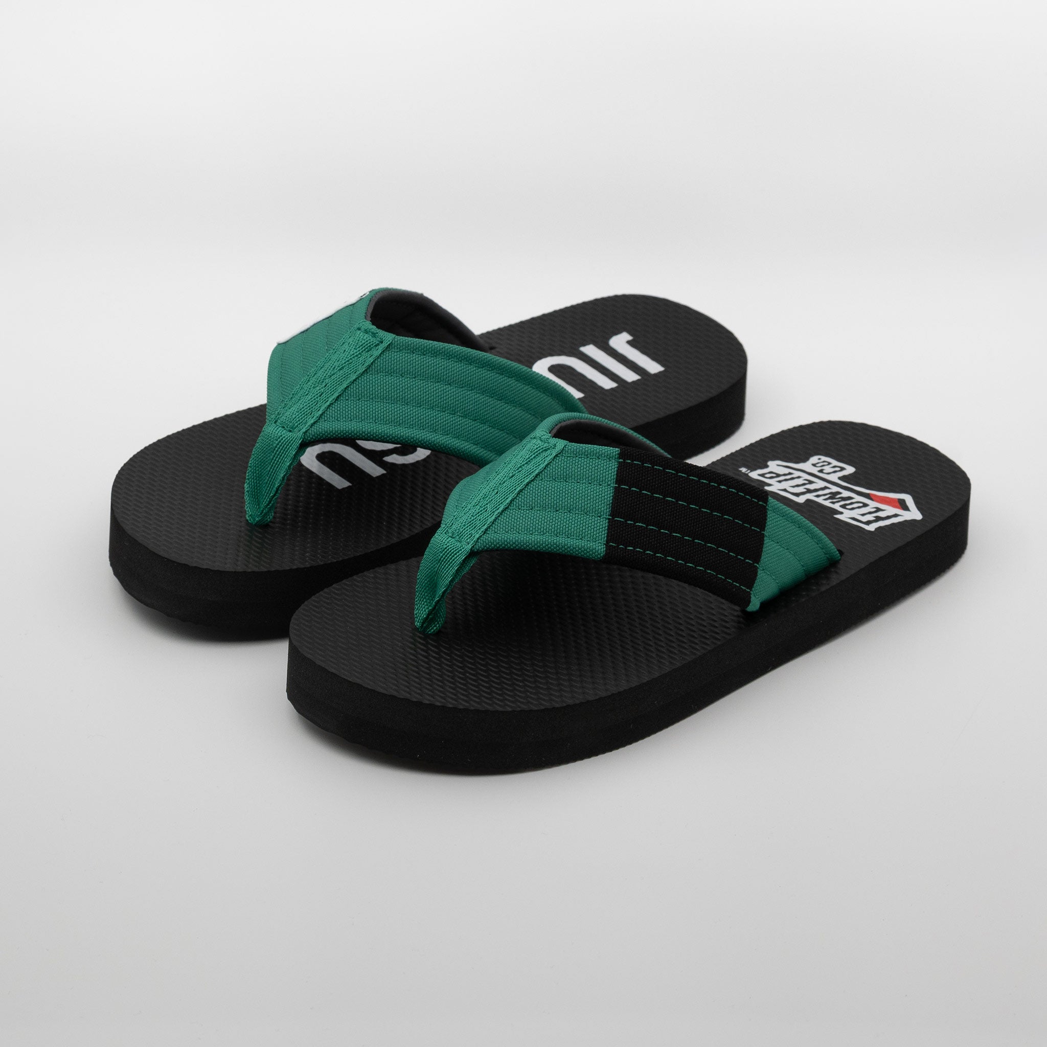 Green Belt Jiu Jitsu Flip Flops