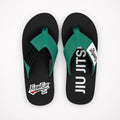 Green Belt BJJ Flip Flops