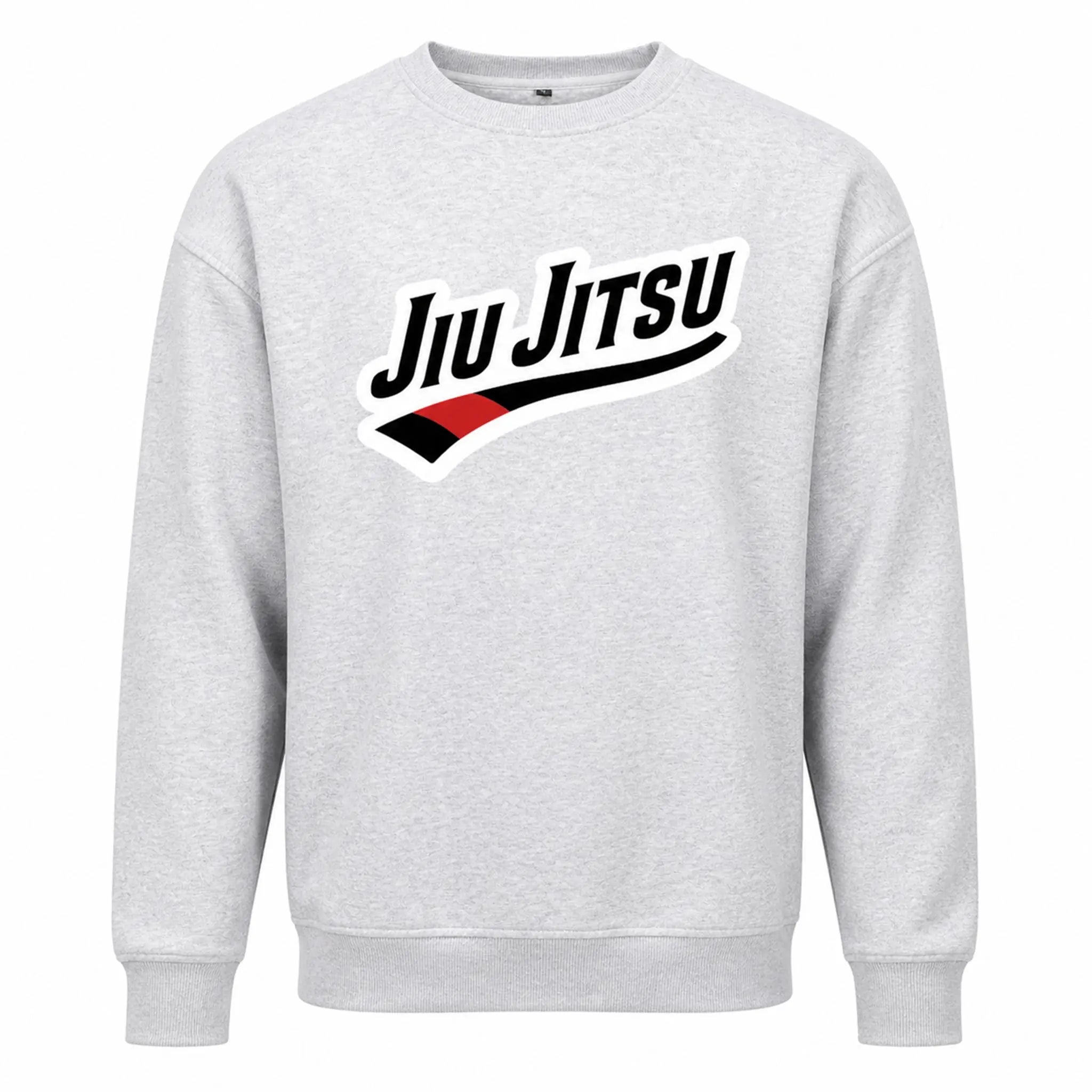 Grey Jiu Jitsu Crewneck Sweatshirt