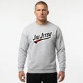 Grey Jiu Jitsu Crewneck Sweatshirt