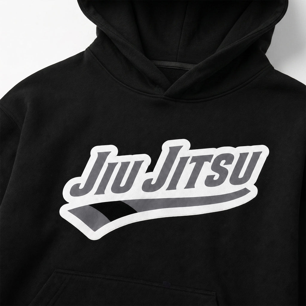 Sudadera con capucha Jiu Jitsu de Cinturón Gris