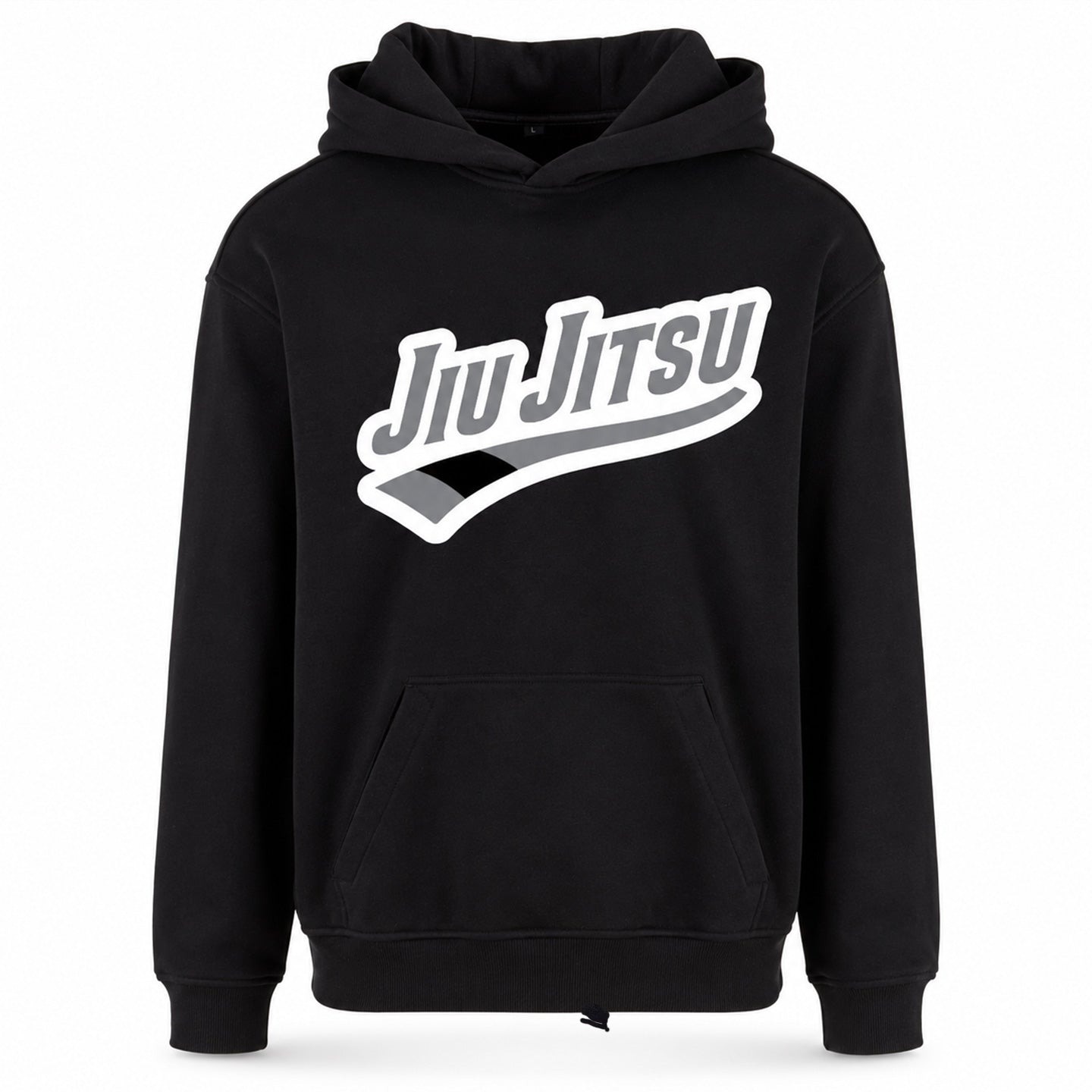 Sudadera con capucha Jiu Jitsu de Cinturón Gris