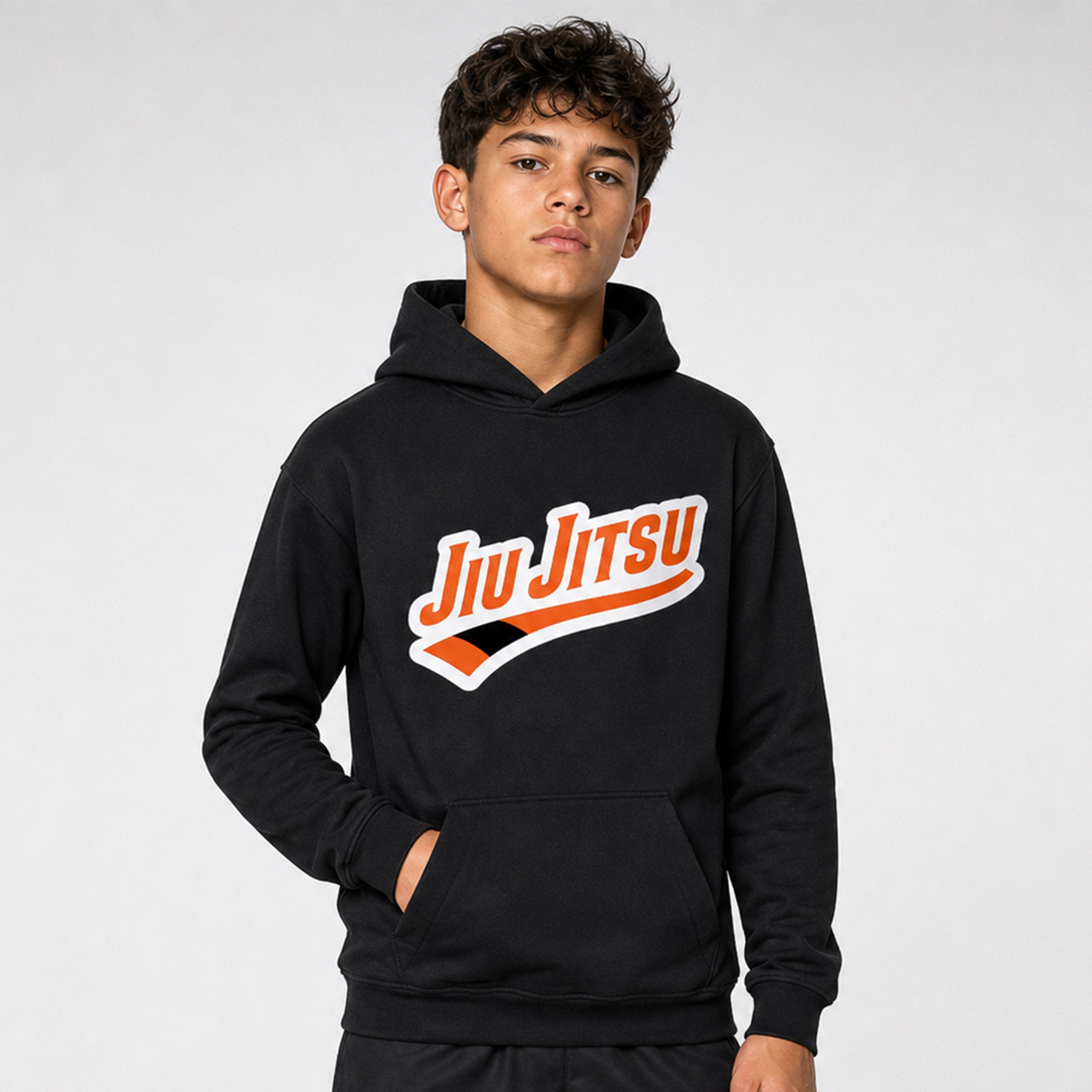 Orange Belt Jiu Jitsu Hoodie