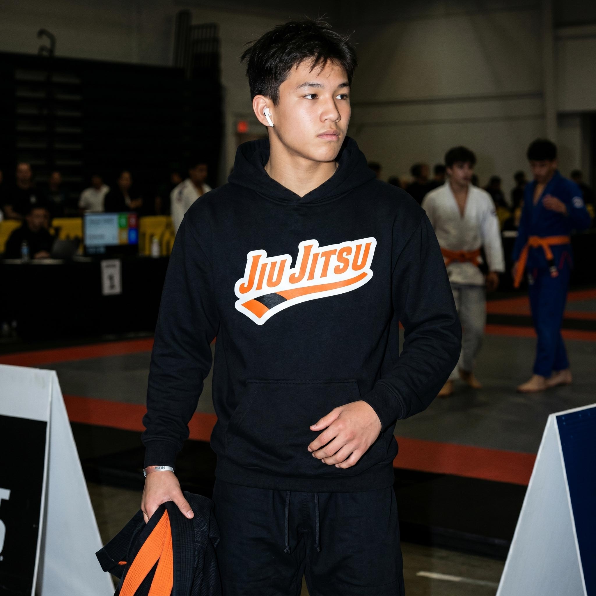 Orange Belt Jiu Jitsu Hoodie