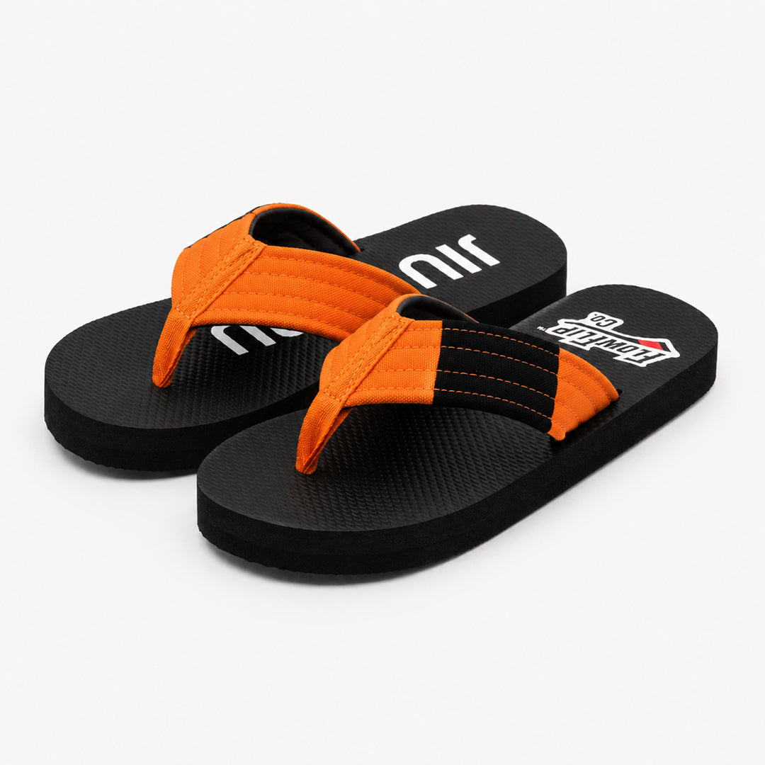 Orange Belt BJJ Flip Flops