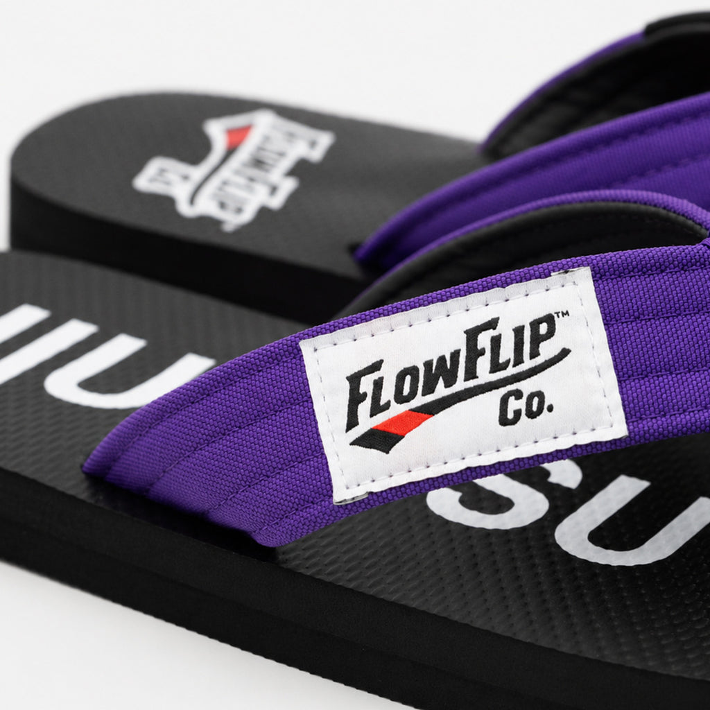 Chanclas de BJJ Cinturón Morado