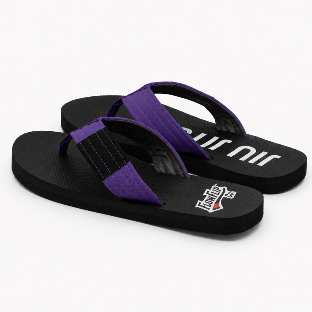 Chanclas de BJJ Cinturón Morado