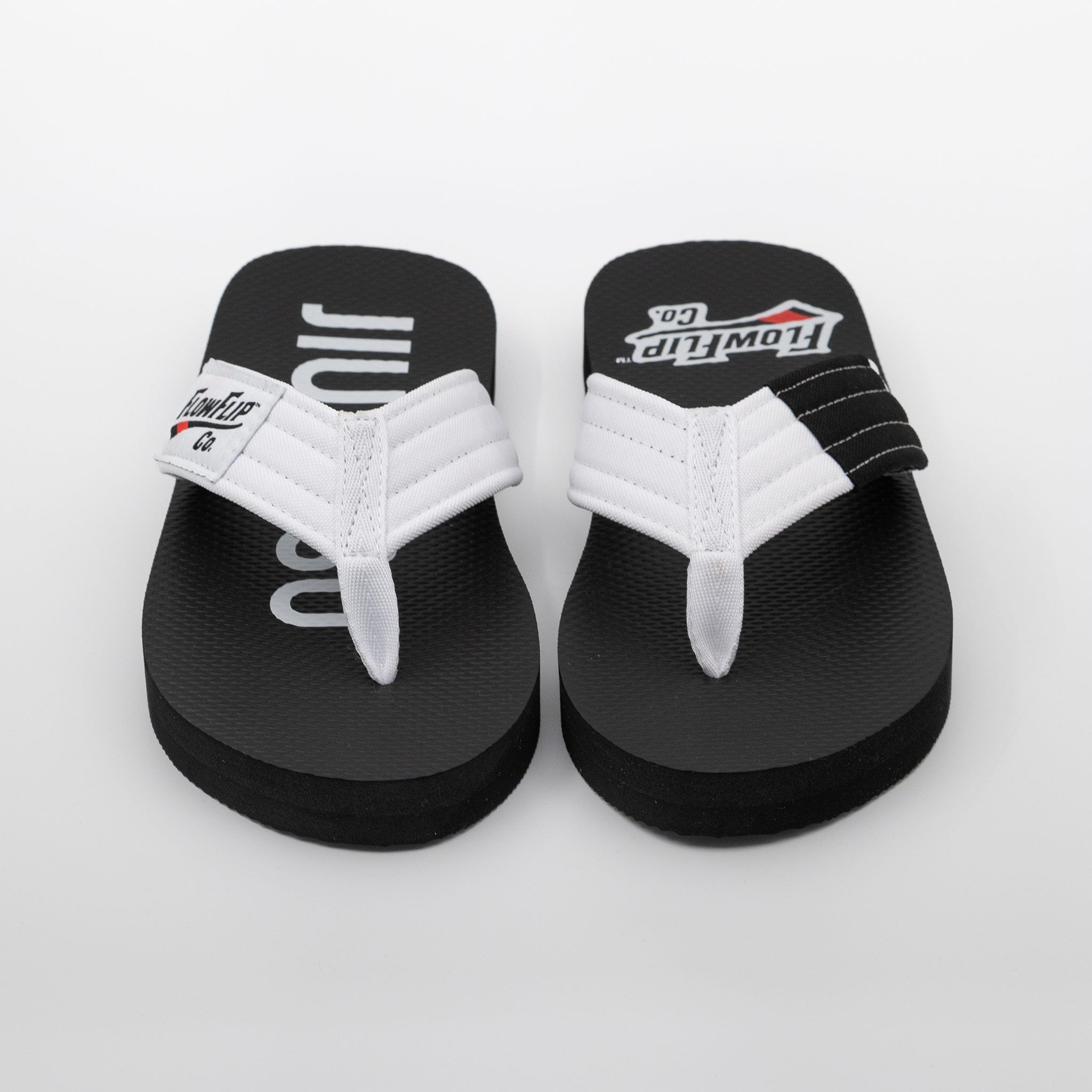 White Belt Jiu Jitsu Youth Flip Flops