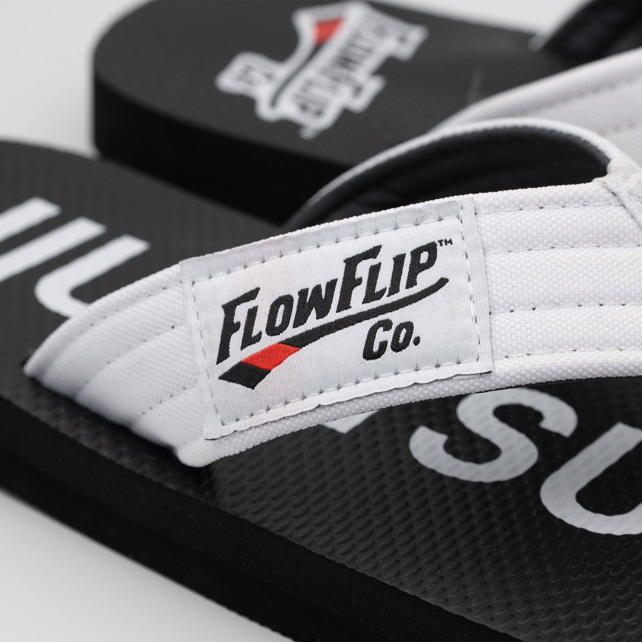 White Belt Jiu Jitsu Youth Flip Flops