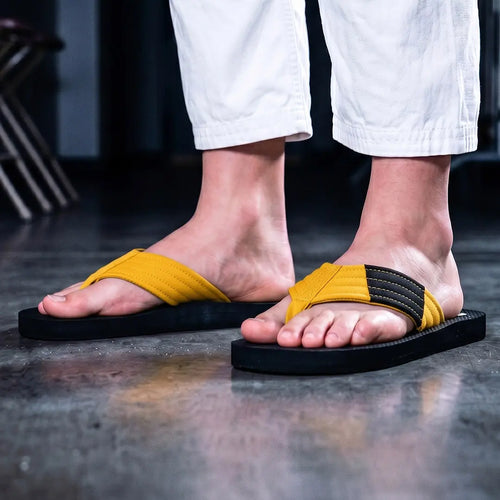 Yellow Belt BJJ Flip Flops