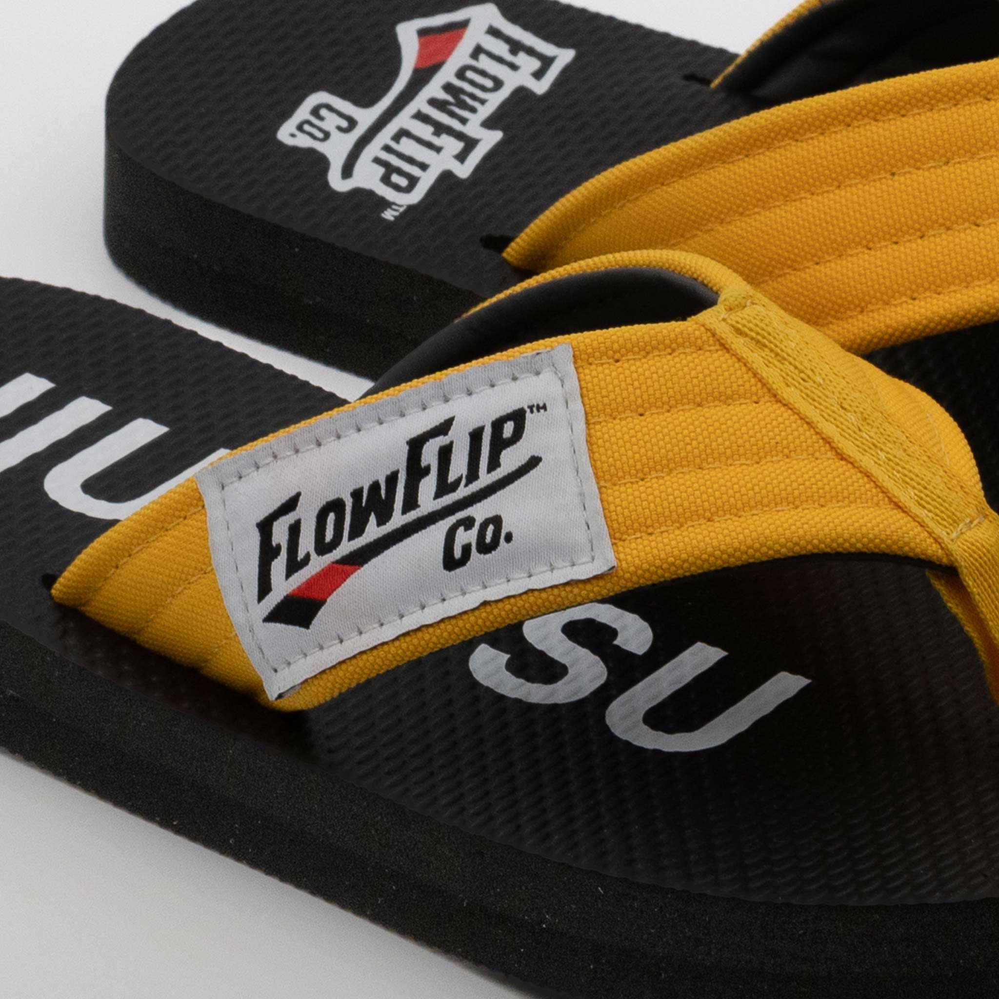 Yellow Belt Jiu Jitsu Flip Flops