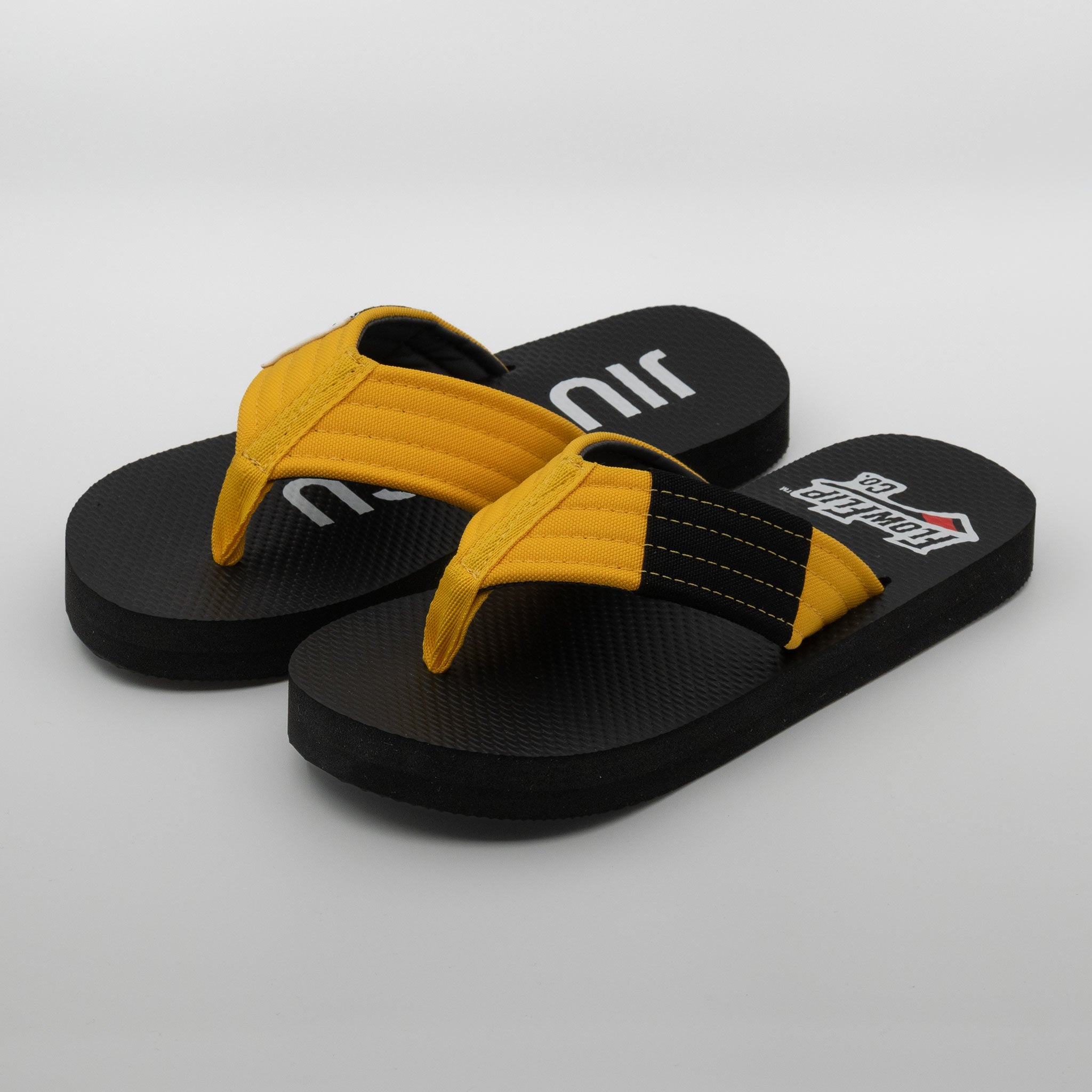 Yellow Belt Jiu Jitsu Flip Flops