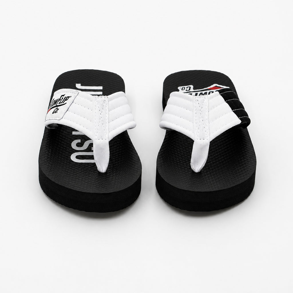Chanclas de BJJ para jóvenes, cinturón blanco