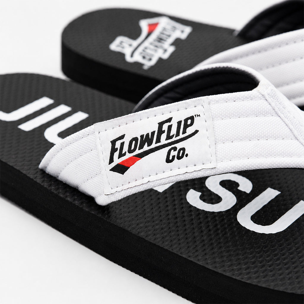 Chanclas de BJJ para jóvenes, cinturón blanco