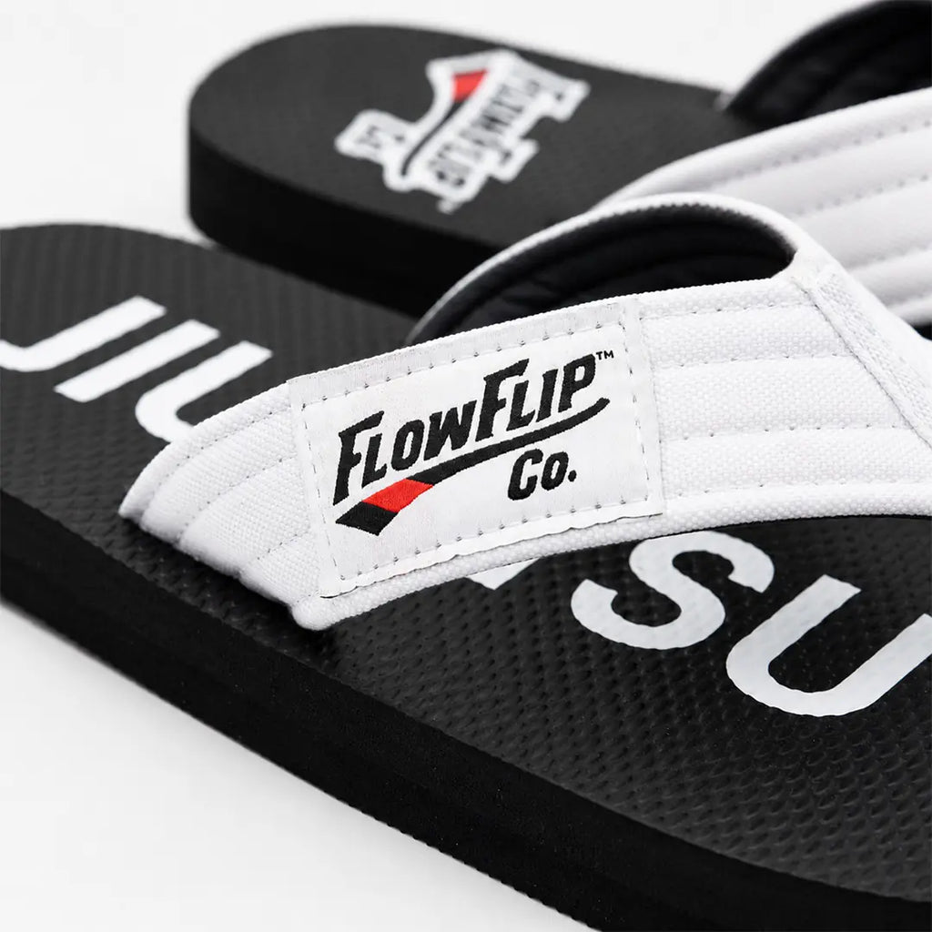Chanclas BJJ cinturón blanco junior