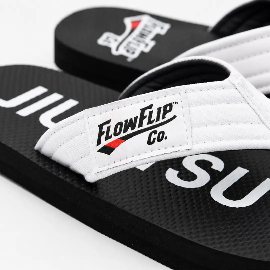 Chanclas BJJ cinturón blanco junior