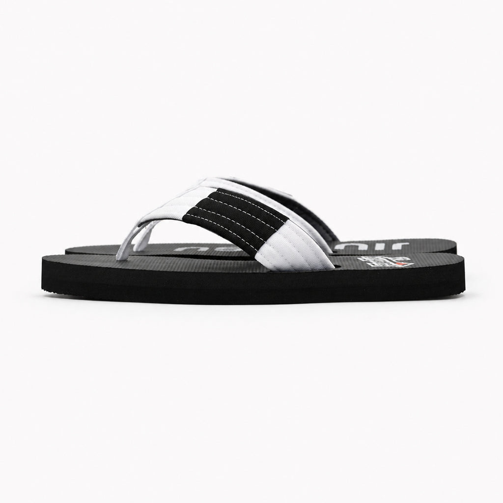 Chanclas de BJJ para jóvenes, cinturón blanco